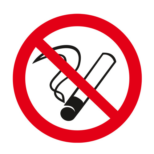 P01 Запрещается курить (пленка 200х200)