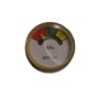 Манометр М10х1х12,5 (индикатор давления), латунь (0-1.2-2.5) 25мм
