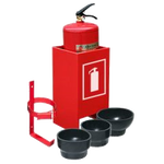 Подставки  крепления для огнетушителей