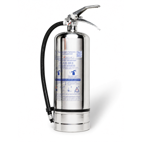 Огнетушитель порошковый  (нержавеющая сталь) ОП-4 
