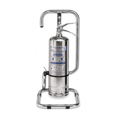 Огнетушитель порошковый  (нержавеющая сталь) ОП-4 