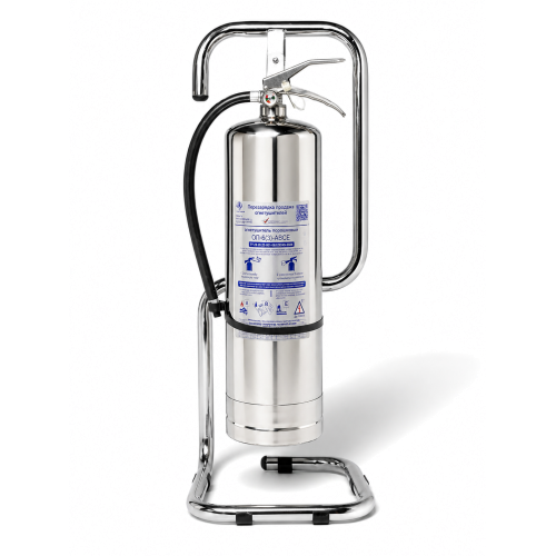 ОП-6 Огнетушитель порошковый (нержавеющая сталь) 