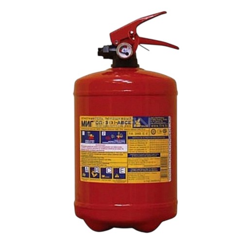 Огнетушитель порошковый ОП-3 МИГ (З) АВСЕ (перезаряженный)
